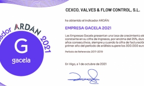 CEXCO ha recibido el indicador ARDAN de Empresa Gacela 2021