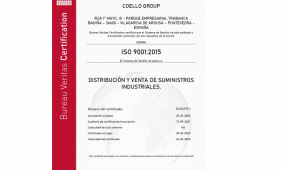 COELLO GROUP ha sido certificado ISO 9001:2015